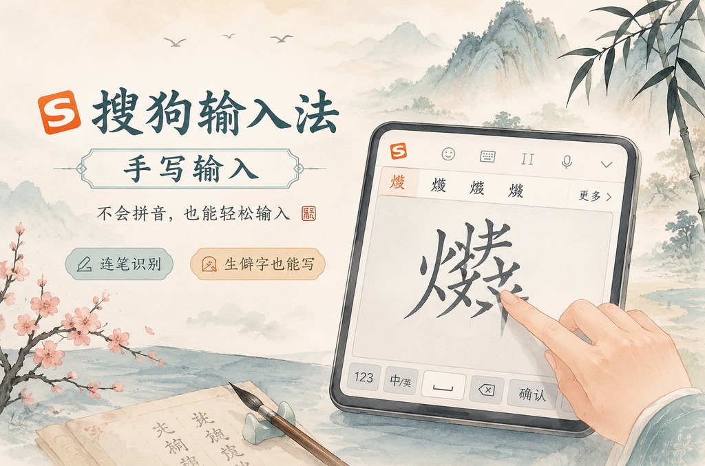 搜狗输入法怎么用加减号翻页?90%用户不知道的快捷技巧